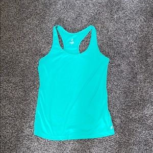 Racer back athletic tank top